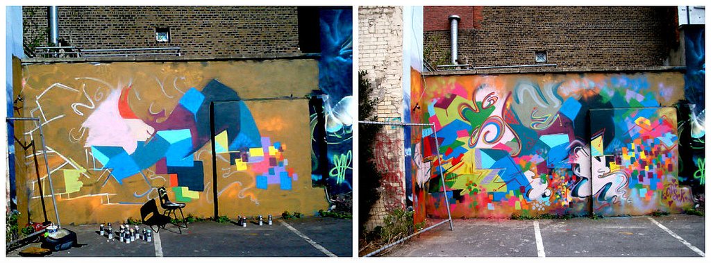 Graffiti Wall - Photo by KoceOne - tivoli, ., progress