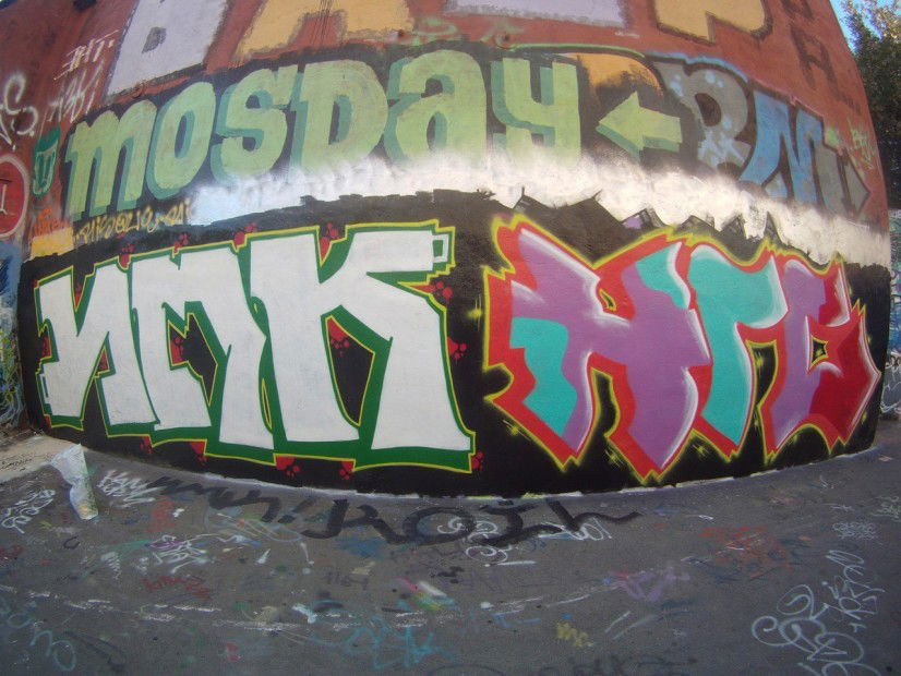 Graffiti Wall - Photo by Koil