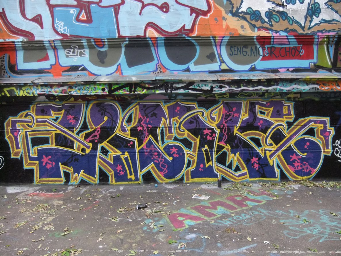 Graffiti Wall in Moscow - Photo by Koil