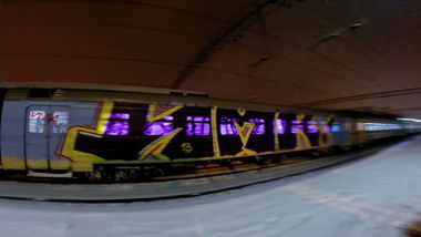 Graffiti Train - Photo by Koil