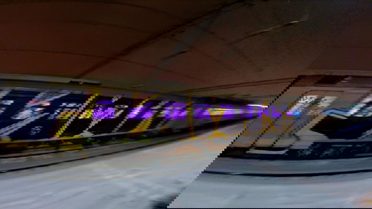 Graffiti Train - Photo by Koil