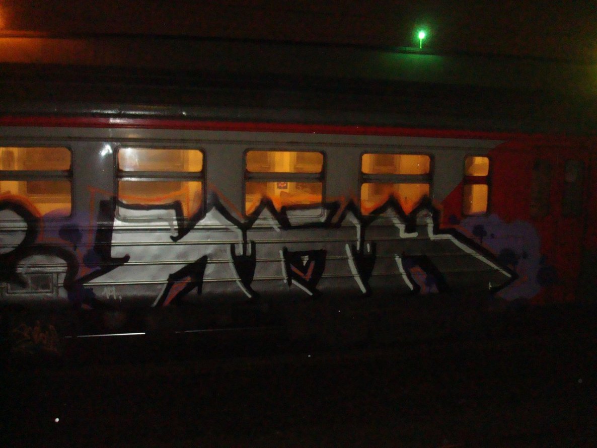 Graffiti Train - Photo by Koil