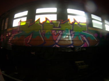 Graffiti Train - Photo by Koil