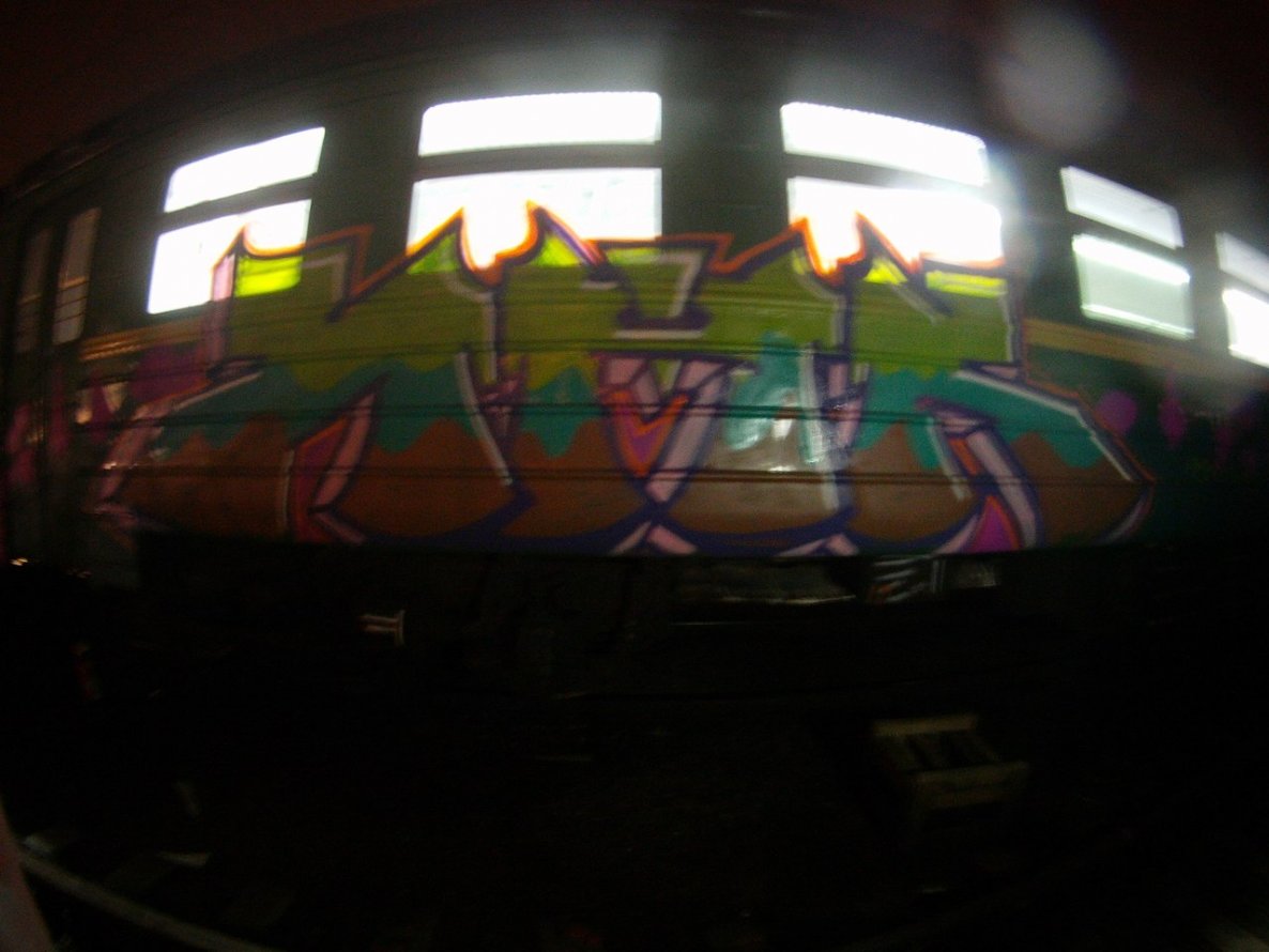 Graffiti Train - Photo by Koil