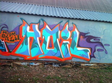 Graffiti Wall - Photo by Koil