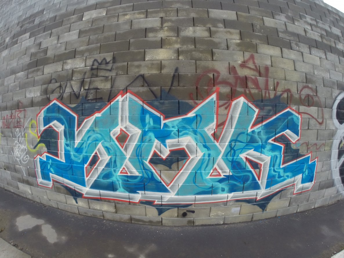 Graffiti Wall - Photo by Koil