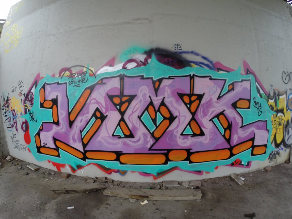 Graffiti Wall - Photo by Koil