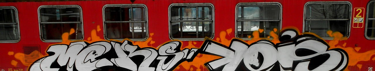 Graffiti Train in Zvolen - Photo by Kois (2013)