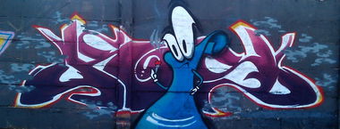 Graffiti Wall in Zvolen - Photo by Kois (2013)