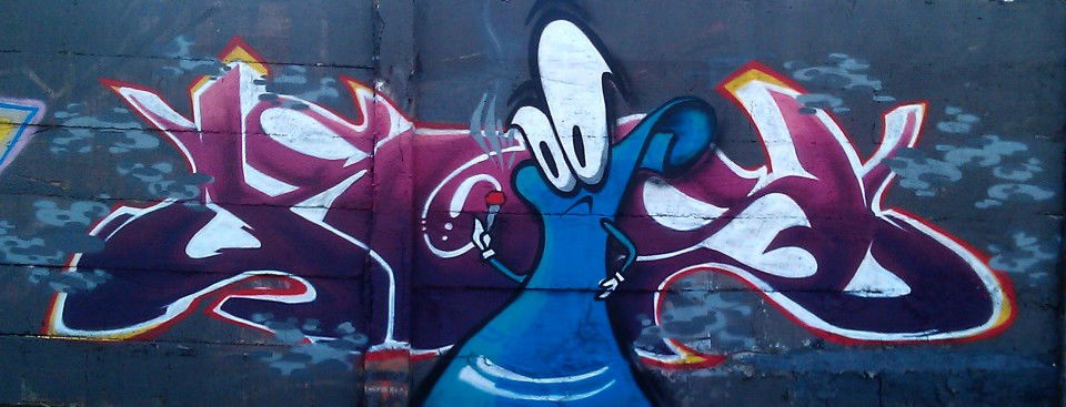 Graffiti Wall in Zvolen - Photo by Kois (2013)