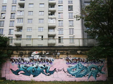 Graffiti Wall - Photo by Kois - production, vs, destruction (2013)