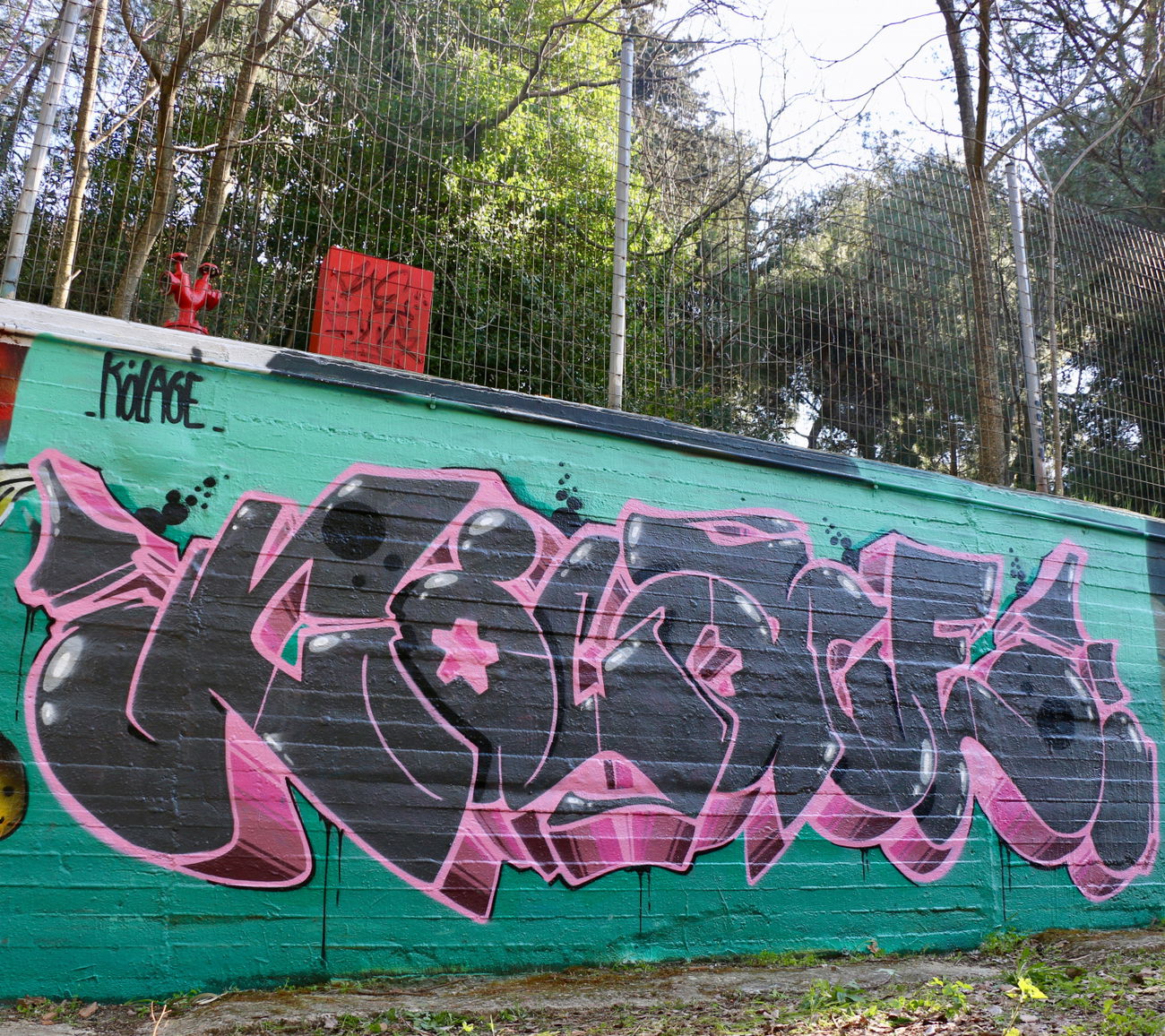Graffiti Wall - Photo by Kolage - Kolage, graffiti, stylewriting (2019)