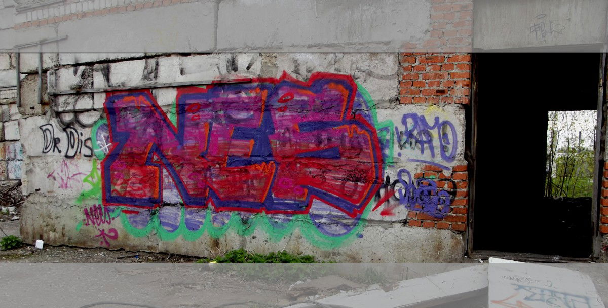 Graffiti Bombing - Photo by Kolyanes - Nes
