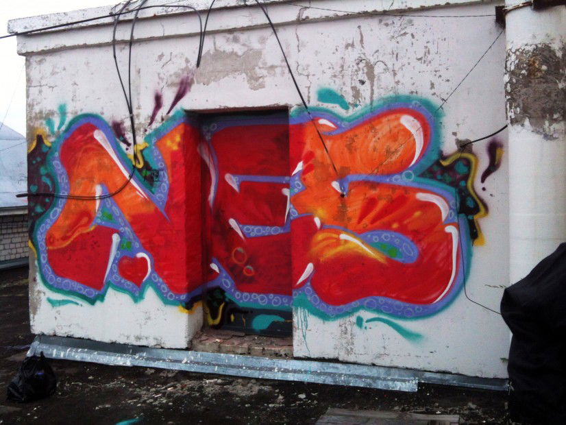 Graffiti Bombing - Photo by Kolyanes