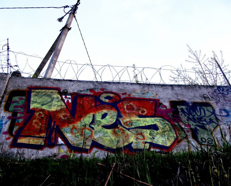 Graffiti Bombing in Y-ola  - Photo by Kolyanes - Nes (2013)