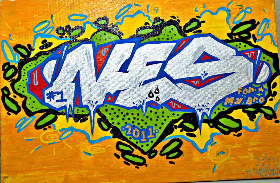 Graffiti Sketch - Photo by Kolyanes - nes, store (2011)