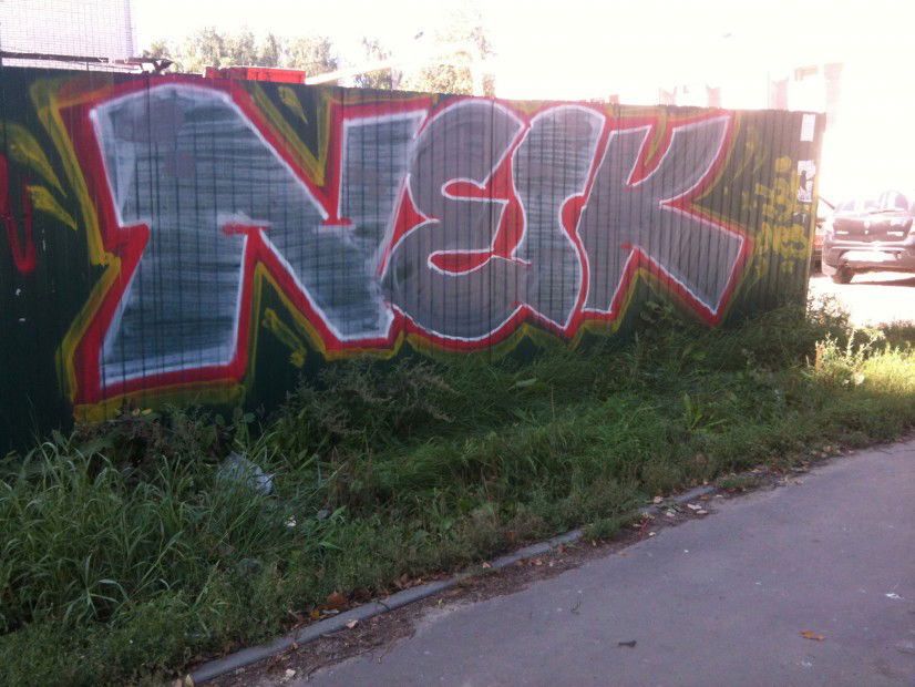 Graffiti Bombing - Photo by Kolyanes - nes (2013)