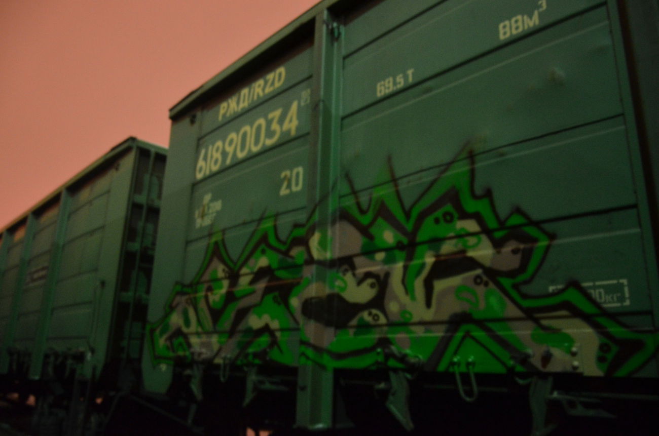 Graffiti Train - Photo by Kolyanes (2015)