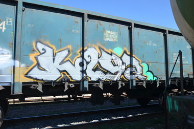 Graffiti Train - Photo by Kolyanes - kolya, neck, 134