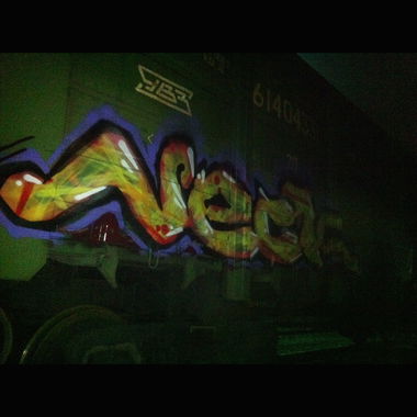 Graffiti Train - Photo by Kolyanes (2015)