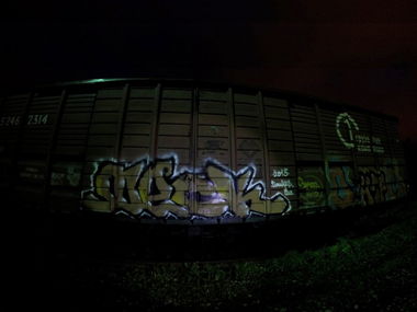 Graffiti Train - Photo by Kolyanes - neck, fr8 (2015)