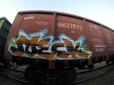 Graffiti Train - Photo by Kolyanes - neck, 134 (2015)