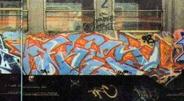 Graffiti Train - Photo by Kolybri