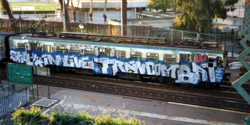 Graffiti Train - Photo by Kolybri