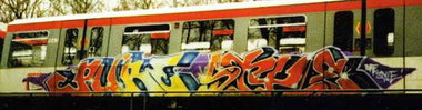 Graffiti Train - Photo by Kolybri