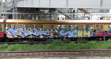 Graffiti Train - Photo by Kolybri