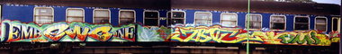 Graffiti Train - Photo by Kolybri