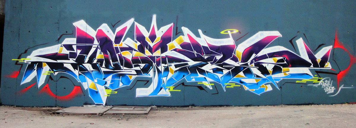 Graffiti Wall in Athens - Photo by Komet1 - komet