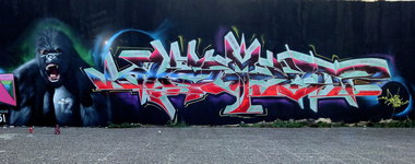 Graffiti Wall in Athens - Photo by Komet1 - Komet-, Insane51