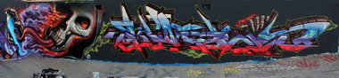 Graffiti Wall in Athens - Photo by Komet1 - WD, _Komet