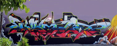 Graffiti Wall in Athens - Photo by Komet1 - komet