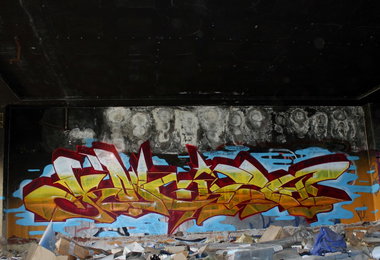Graffiti Wall in Athens - Photo by Komet1 - komet1 (2013)