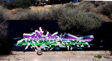 Graffiti Wall in Athens - Photo by Komet1 - komet (2013)