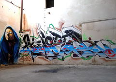 Graffiti Street Art - Photo by Komet1 - komet, insane51 (2013)