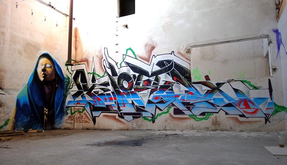 Graffiti Street Art - Photo by Komet1 - komet, insane51 (2013)