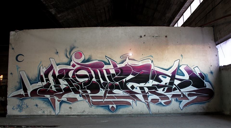 Graffiti Wall - Photo by Komet1 - komet (2013)