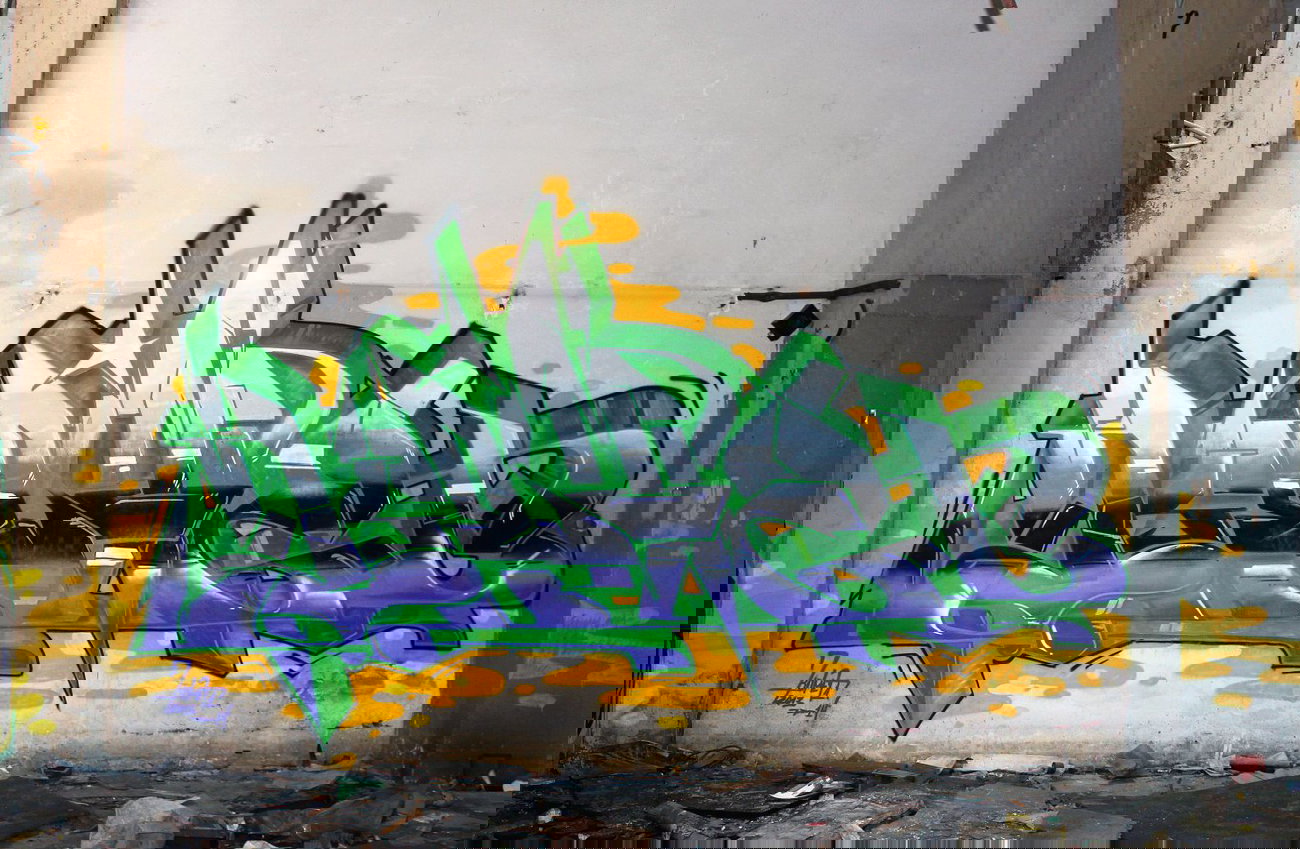 Graffiti Wall - Photo by Komet1 - komet (2013)