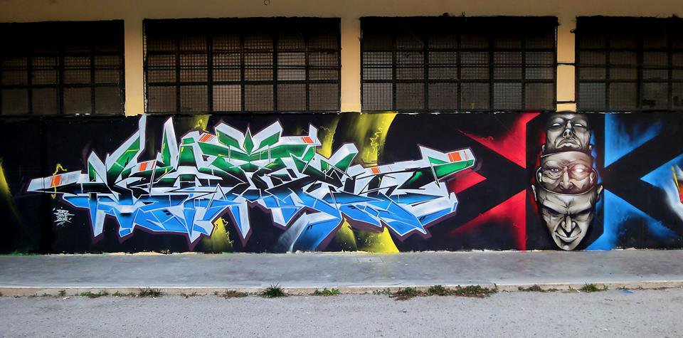 Graffiti Wall - Photo by Komet1 - Komet1 (2014)