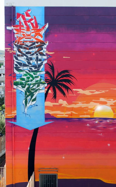 Graffiti Wall - Photo by Komet1 - Komet1 (2014)