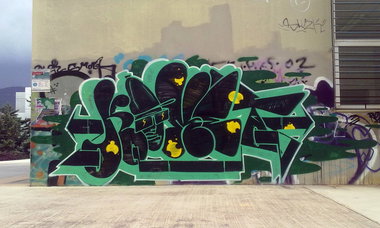 Graffiti Bombing - Photo by Komet1 - komet1 (2014)