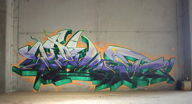 Graffiti Wall - Photo by Komet1 - Komet1 (2014)