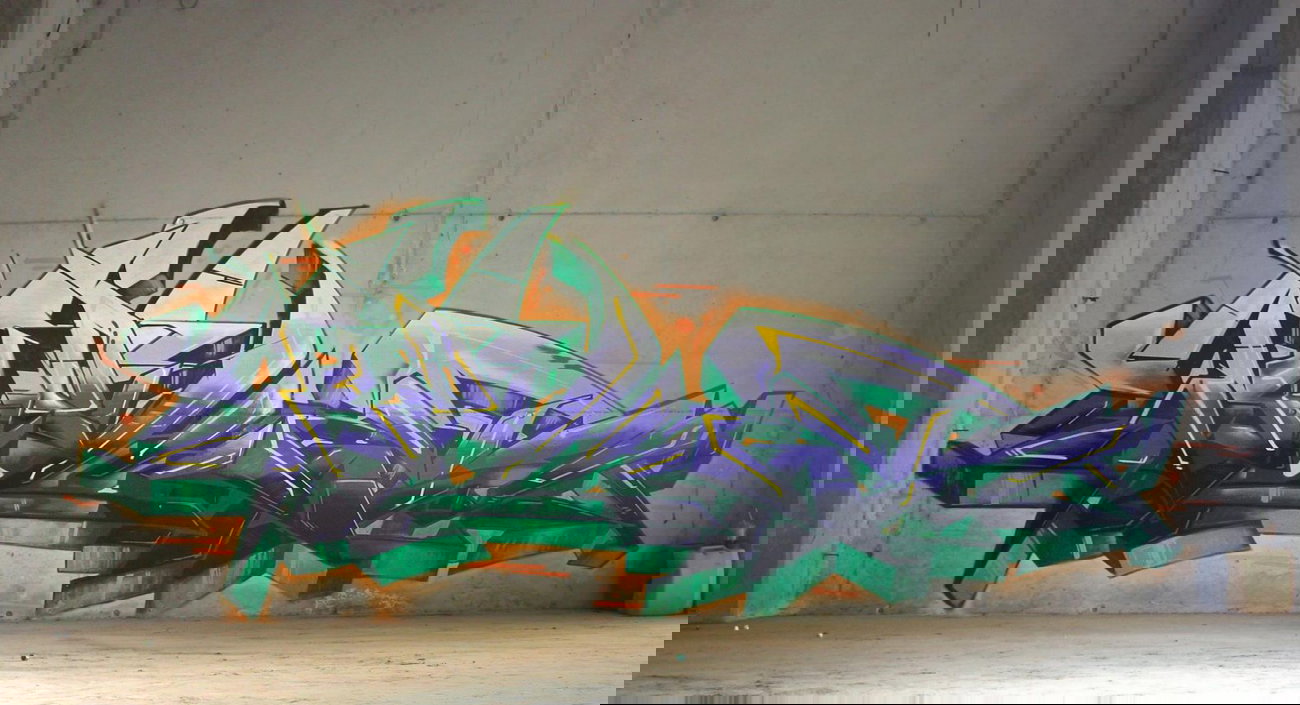 Graffiti Wall - Photo by Komet1 - Komet1 (2014)
