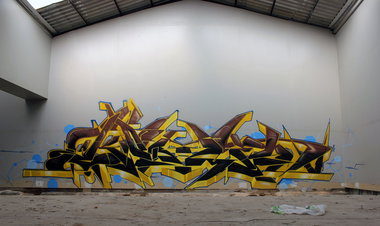 Graffiti Wall - Photo by Komet1 - Komet1, Komet (2014)