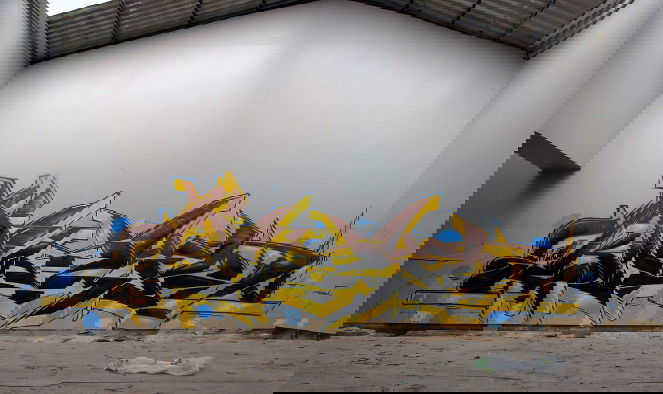 Graffiti Wall - Photo by Komet1 - Komet1, Komet (2014)