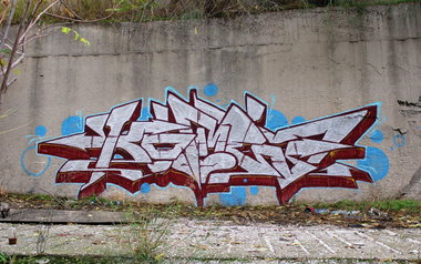 Graffiti Wall - Photo by Komet1 - Komet (2014)