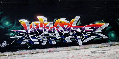 Graffiti Wall - Photo by Komet1 - Komet1 (2015)